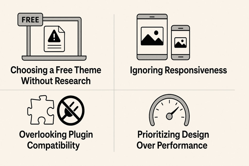 WordPress Theme Mistakes to Avoid – A Beginners Guide